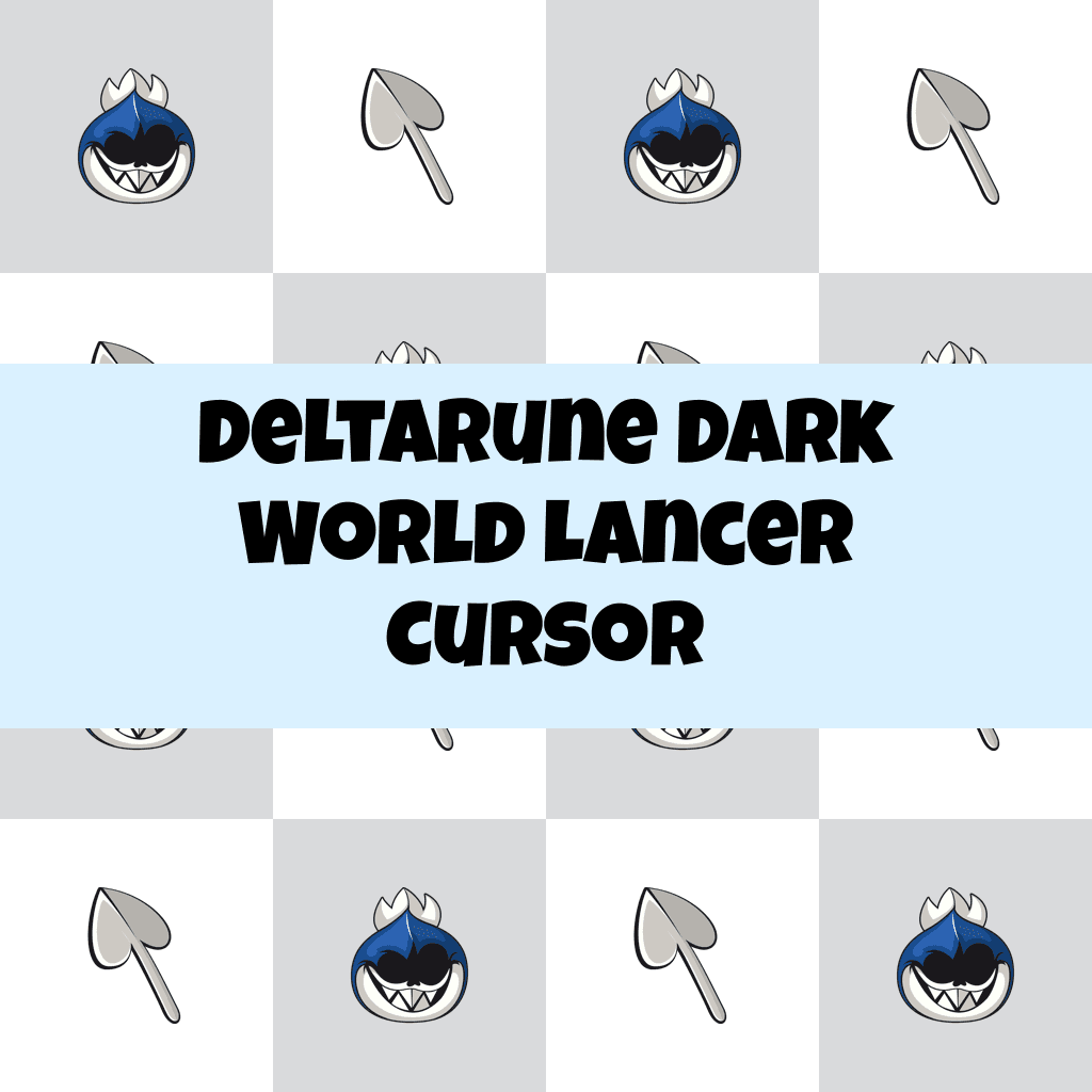 Preview Deltarune Dark World Lancer cursor custom cursor pack